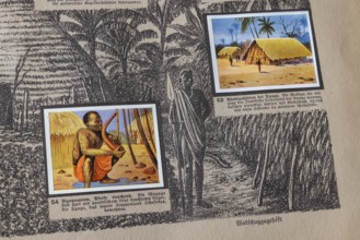 German colonies. German East Africa. Ngogo man. Wagogo ethnic group, racially referred to as Negro