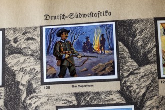 German colonies. Campfire romance, German Southwest Africa. An anthology published by
