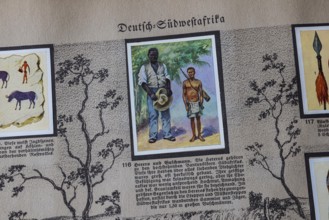 German colonies. German Southwest Africa. Herero and Buschmann. An anthology published by