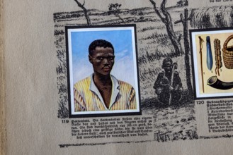 German colonies. German Southwest Africa. Hottentot, described in the caption as an independent