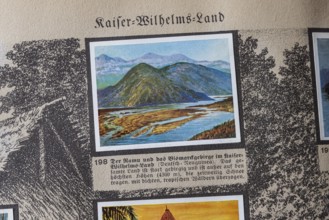 German colonies. Kaiser-Wilhelms-Land. An anthology published by Cigaretten-Bilderdienst Dresden