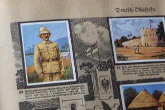 German colonies. German East Africa. Field uniform of a sergeant from the Schutztruppe. An