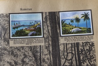 German colonies. Cameroon Port of Douala, Douala. German Southwest Africa. An anthology published