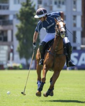 Portrait of polo player Mariano Gonzalez from Team La Dolfina 2 at the 132nd Argentine Open Polo