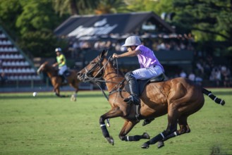 Polo player Jeronimo del Carril from Team La Ensenada at the 132nd Argentine Open Polo Championship