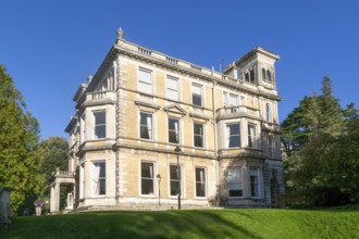 Reed Hall, historic listed Italianate mansion, Streatham Campus, University of Exeter, Exeter,