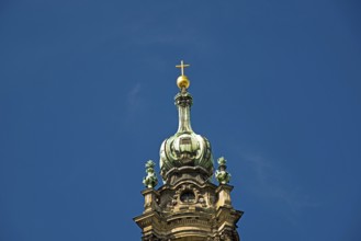 Tower, Hofkirche, Catholic Church of the Royal Court of Saxony, Sanctissimae Trinitatis Cathedral,