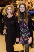 Heike Kloß and daughter Olivia Kloß at the Cirque du Soleil Alizé world premiere at the Berliner