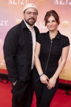 Felix von Jascheroff with girlfriend Sophie Winterberg at the Cirque du Soleil Alizé world premiere