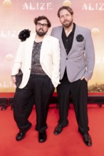 Steven Preisner and Florian Gibki at the Cirque du Soleil Alizé world premiere at the Berliner