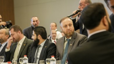 Gaziantep, Turkey – November 20, 2025: A delegation from Aleppo Province, including officials from