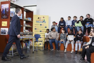 Thorsten Frei, Head of the Federal Chancellery, comes to the reading at the Nationwide Reading Day