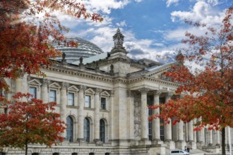 Autumn colors in front of Wealth Day Berlin Germany