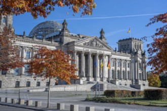 Reichstag autumn Berlin Germany