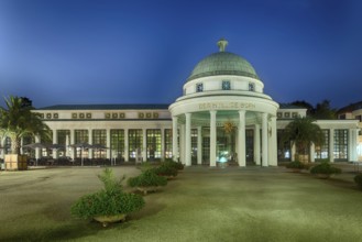 The Hyllige Born illuminates Bad Pyrmont Germany