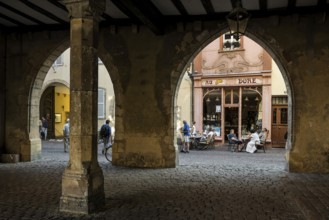 Art Nouveau bakery, Old Town, Colmar, Alsace, France