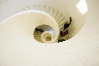 Spiral staircase, Unterlinden Museum, Unterlinden Museum, new building by architects Herzog and de