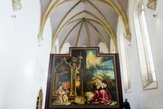 Isenheim Altarpiece by Matthias Grünewald, Unterlinden Museum, Musée Unterlinden, Colmar, Haut-Rhin