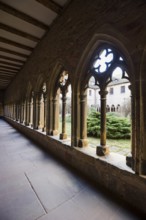 Cloister, Unterlinden Museum, Musée Unterlinden, Colmar, Haut-Rhin Department, Alsace, France