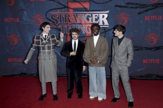 Finn Wolfhard, Gaten Matarazzo, Caleb McLaughlin, Noah Schnapp - Stranger Things Fan Event Season
