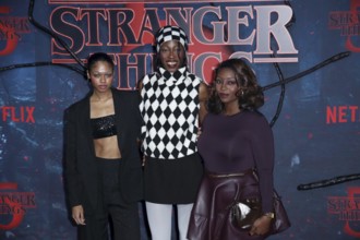 Maureen Adim, Toni Dreher-Adenuga, Temi Dreher-Adenuga - Netflix Stranger Things fan event season