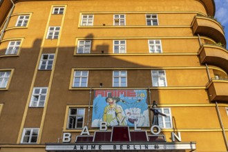 Kultkino Babylon am Rosa Luxemburg Platz, arthouse cinema opened in 1929, some of whose films are