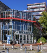 Entrance to the Einstein Center for Mathematics building at the Technical University of Berlin on