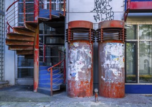 Industrial technology, architecture at the Technical University of Berlin on the 17th of June in