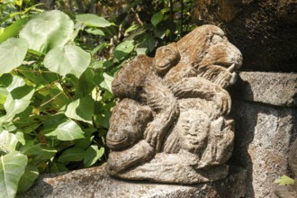 Stone sculpture, Ubud, Bali, Indonesia