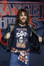 Riccardo Simonetti at the Stranger Things fan event in Hangar 7 at Tempelhof Airport in Berlin on