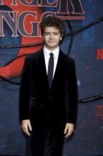 Gaten Matarazzo at the Stranger Things fan event in Hangar 7 at Tempelhof Airport in Berlin on 18