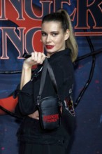 Rebecca Kunikowski at the Stranger Things fan event in Hangar 7 at Tempelhof Airport in Berlin on