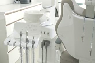 Dental equipment, instrument module, tester, dental tips, control panel, no people