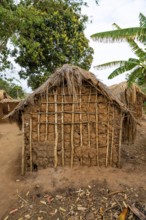Traditional village, mud huts, Sadaani, Tanzania