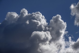 Rain cloud (Nimbostratus), Mecklenburg-Western Pomerania, Germany