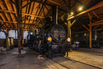 Legendary Austrian Southern Railway No. 415, pulled the court train of Empress Elisabeth, Sissi,