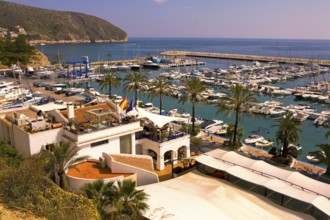 Marina, Club Nautico de Moraira, Moraira former fishing village pearl of the Costa Blanca Valencia