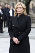Julia Klöckner, President of the German Bundestag - Memorial Day Wreath laying for victims of war