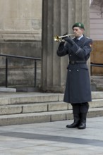 Trumpeter of Honour - Memorial Day Wreath laying for victims of war and tyranny, Neue Wache,