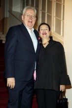 Peter Limbourg and Katharina Limbourg at the eighth GÖTZ GEORGE PRIZE ceremony at the