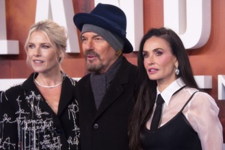 Billy Bob Thornton, Demi Moore, Ali Larter (cast), LANDMAN, red carpet for the European premiere of