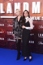 Demi Moore, Ali Larter (cast), LANDMAN, red carpet for the European premiere of the 2nd season of