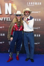 Evelyn Weigert and Tom Beck, LANDMAN, Red Carpet for the European premiere of the 2nd season of the