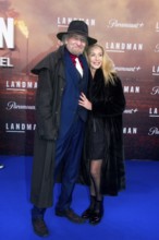 Michael Mendl and accompaniment, LANDMAN, Red Carpet for the European premiere of the 2nd season of