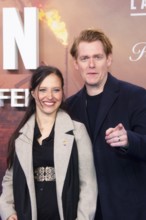 Nadja Jo Klapper and Johannes Heinrichs, LANDMAN, Red Carpet for the European premiere of the 2nd