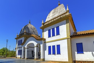 One of several historical buildings in Baroque and colonial style in the city of Congonhas in Minas
