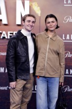 Luis Vorbach and Tomomi Themann at the premiere of the 2nd season of the series Landman at the Zoo