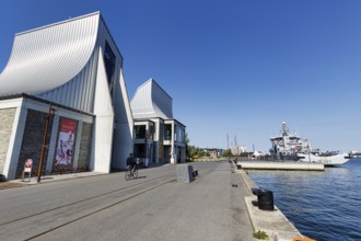 Utzon Center, experimental cultural center for architecture, design, art and communication, modern