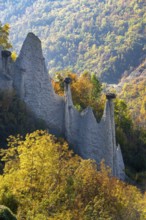 Earth pyramids of Euseigne, Canton of Valais, Switzerland