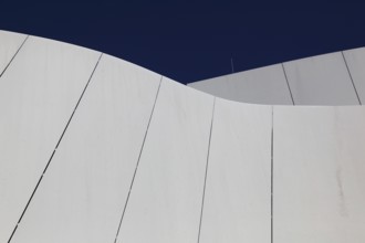 Architectural detail, Ozeaneum, Stralsund Maritime Museum, Museum of Oceanography and Fisheries,